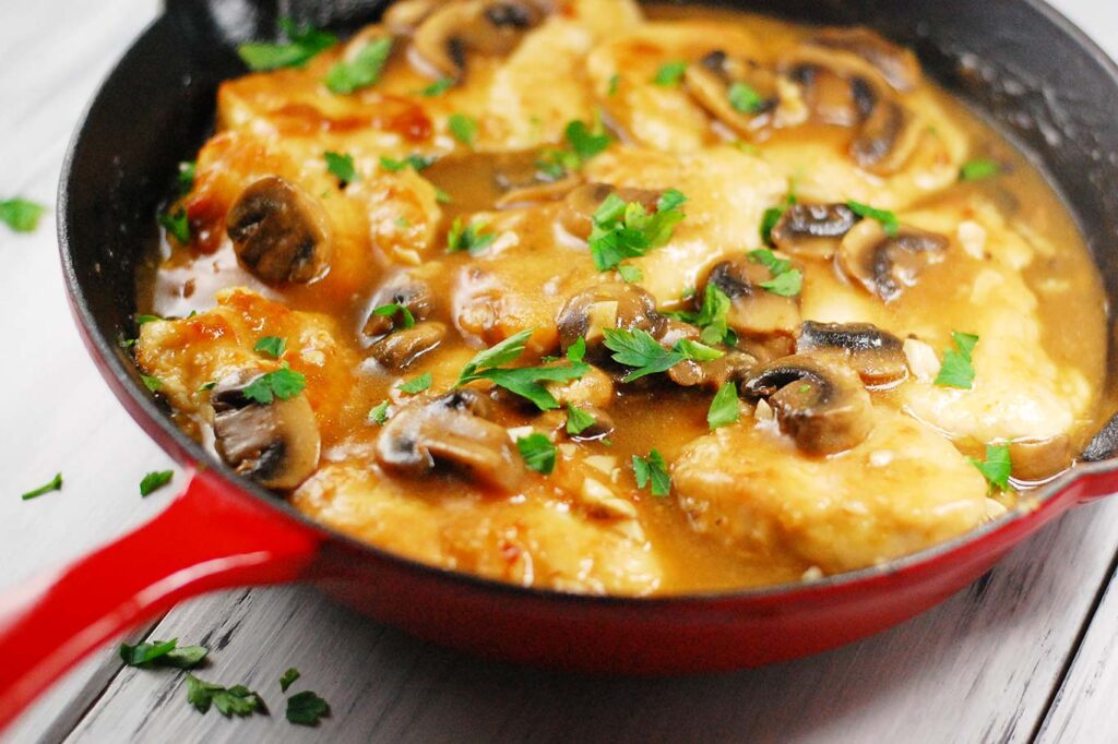 Pollo marsala