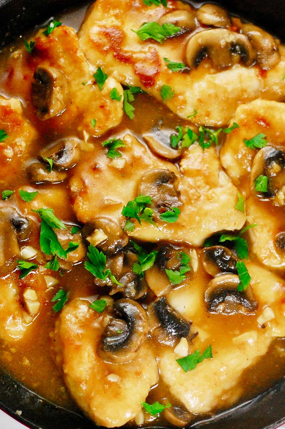 Pollo Marsala Recetinas