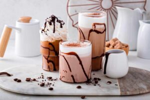 Receta de café moca