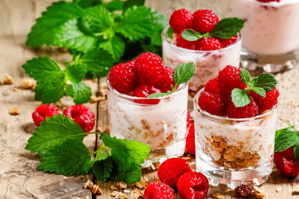 Granola con yogurt Recetinas