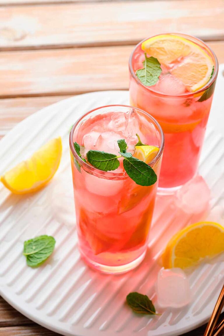 Limonada rosa - Recetinas