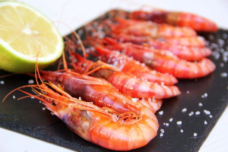 Gambas de Garrucha a la plancha