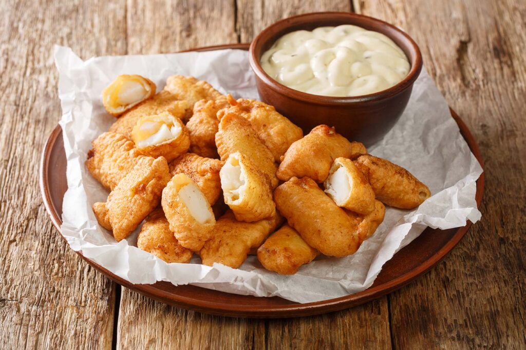 Nuggets de bacalao