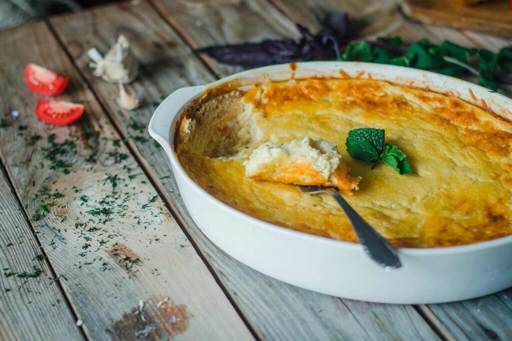 Receta de soufflé de calabacín y queso