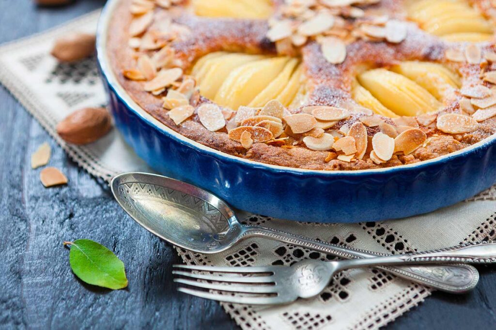 Receta de tarta Bourdaloue