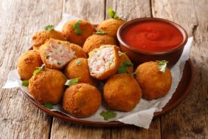 Croquetas de jamón y queso