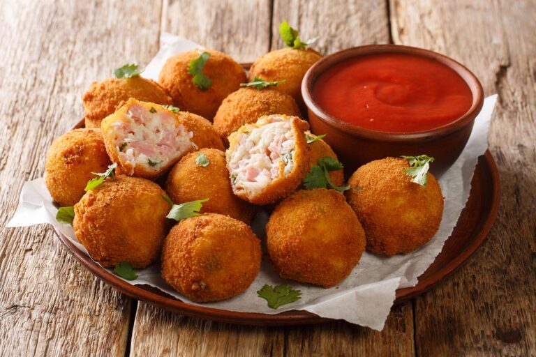Croquetas de jamón y queso