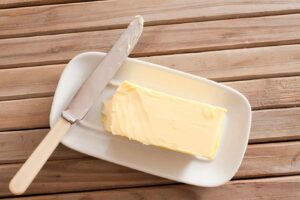 Receta de mantequilla casera