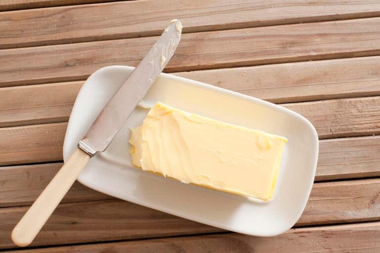 Receta de mantequilla casera