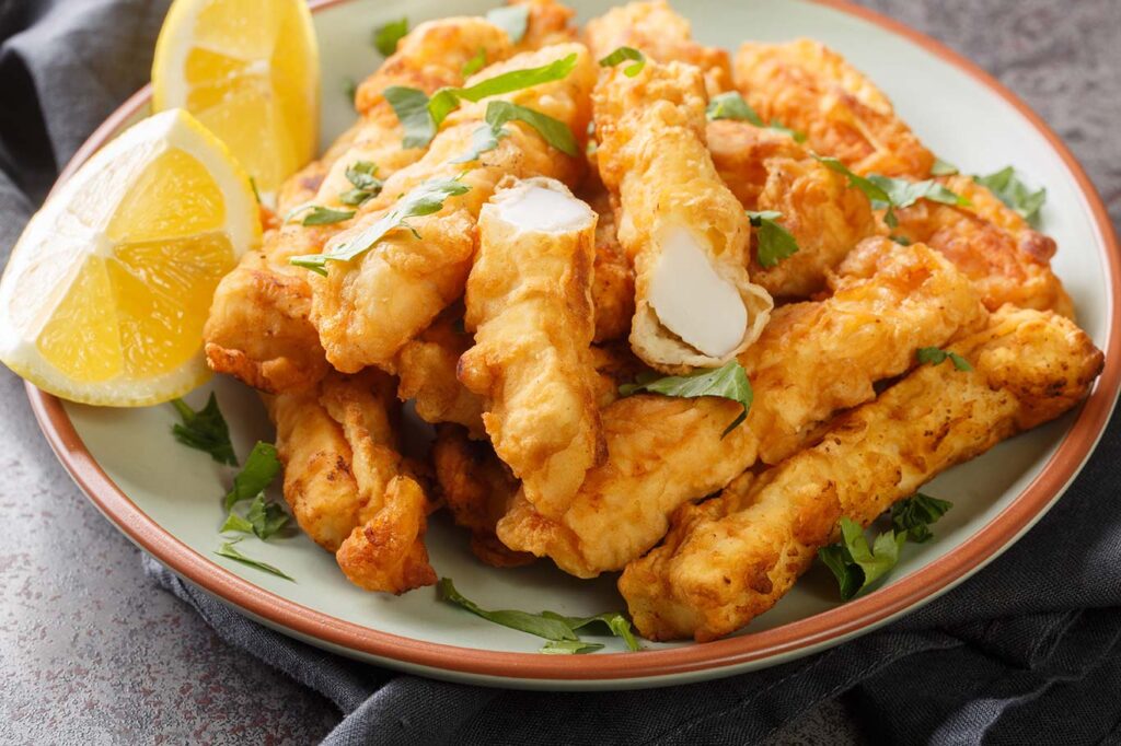 Rabas de calamar - Recetinas