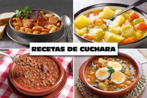 Platos para comer con cuchara