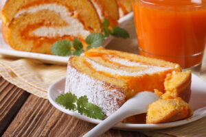 Brazo de gitano de zanahoria