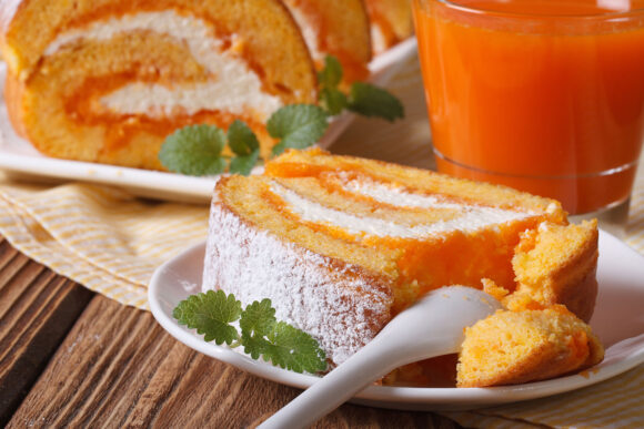 Brazo gitano de zanahoria
