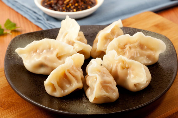 Dumplings de cerdo