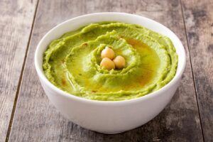 Hummus de espinacas