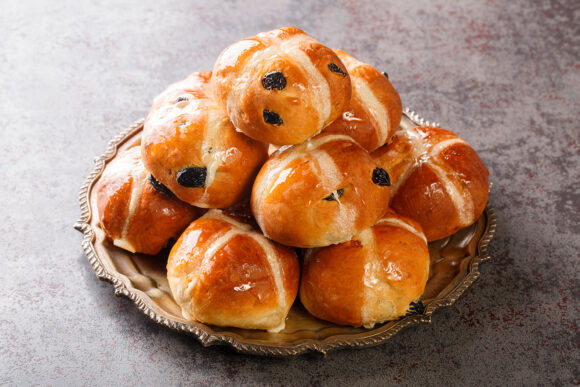 Bollitos con pasas