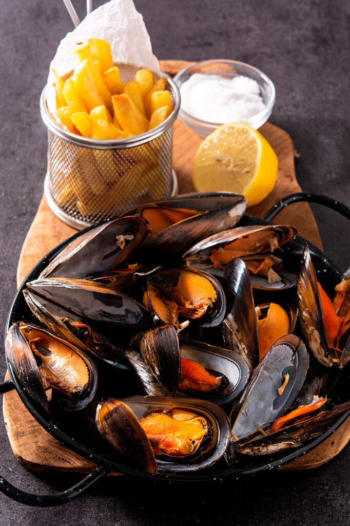 Mejillones cocidos