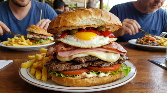Chivito uruguayo