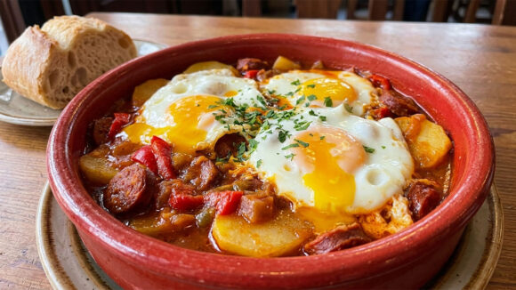 Huevos a la riojana