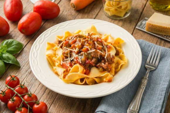 Pappardelle al ragú